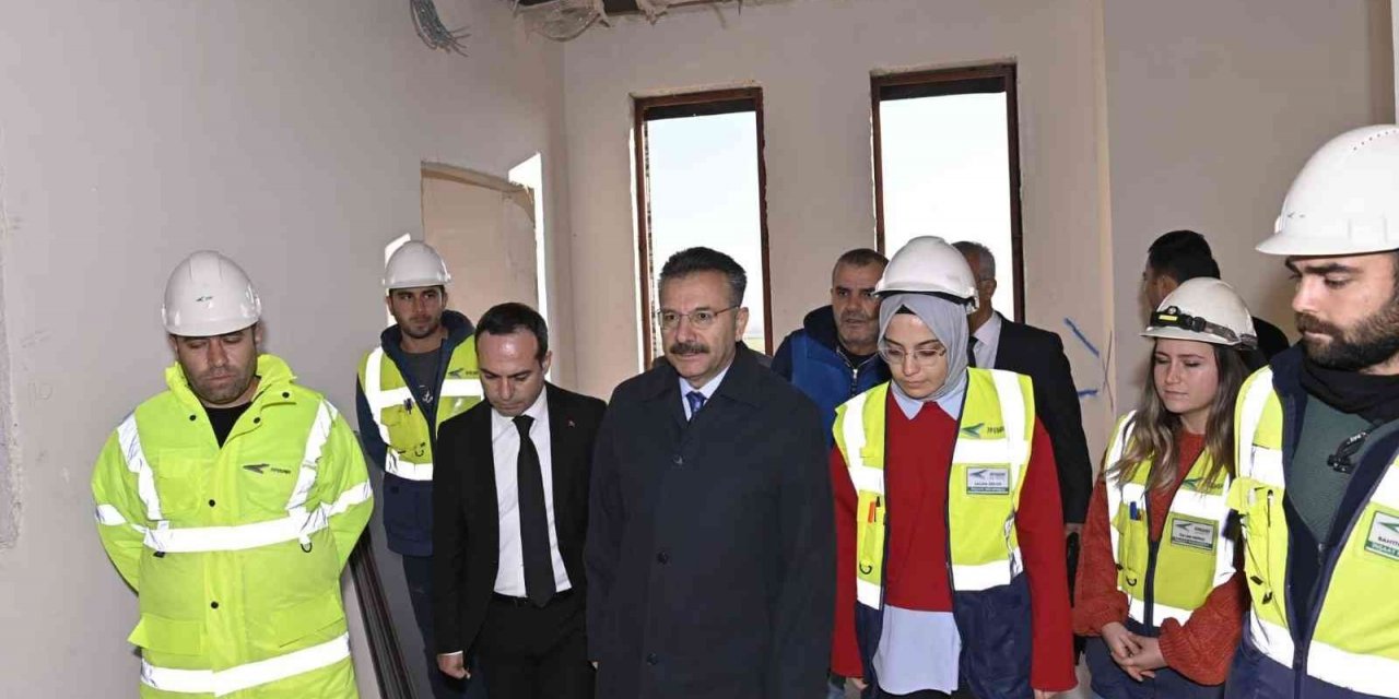 Vali Aksoy: “Şehir Hastanesi 2023’ün ikinci yarısında hizmete girecek”