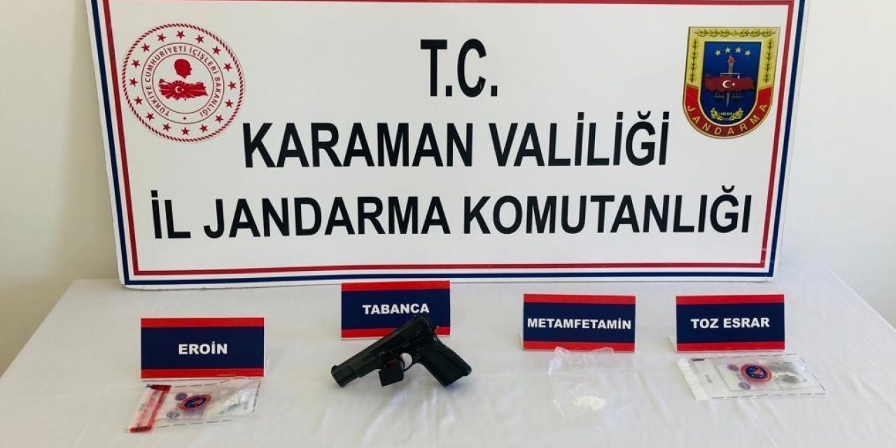 Karaman’da uyuşturucudan gözaltına alınan 4 kişi tutuklandı
