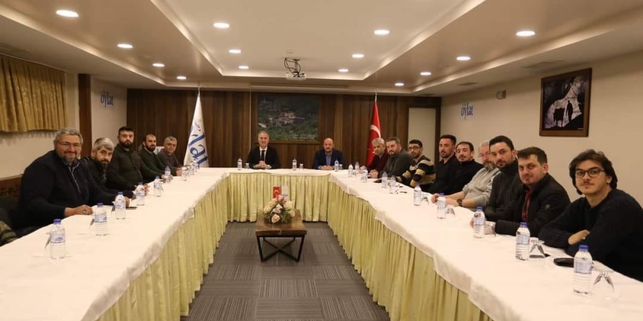 Başkan Taban yerel medya mensupları ile buluştu