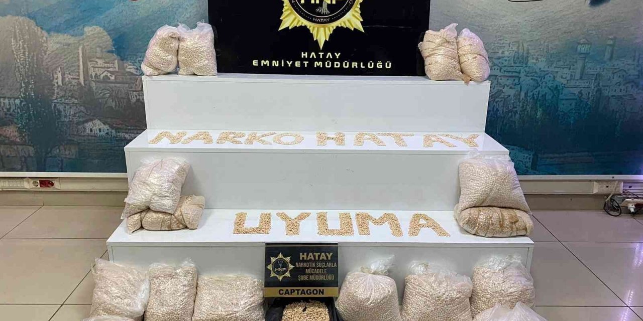 Hatay polisi bir yılda 4 bin 869 operasyonla uyuşturucuya darbe vurdu