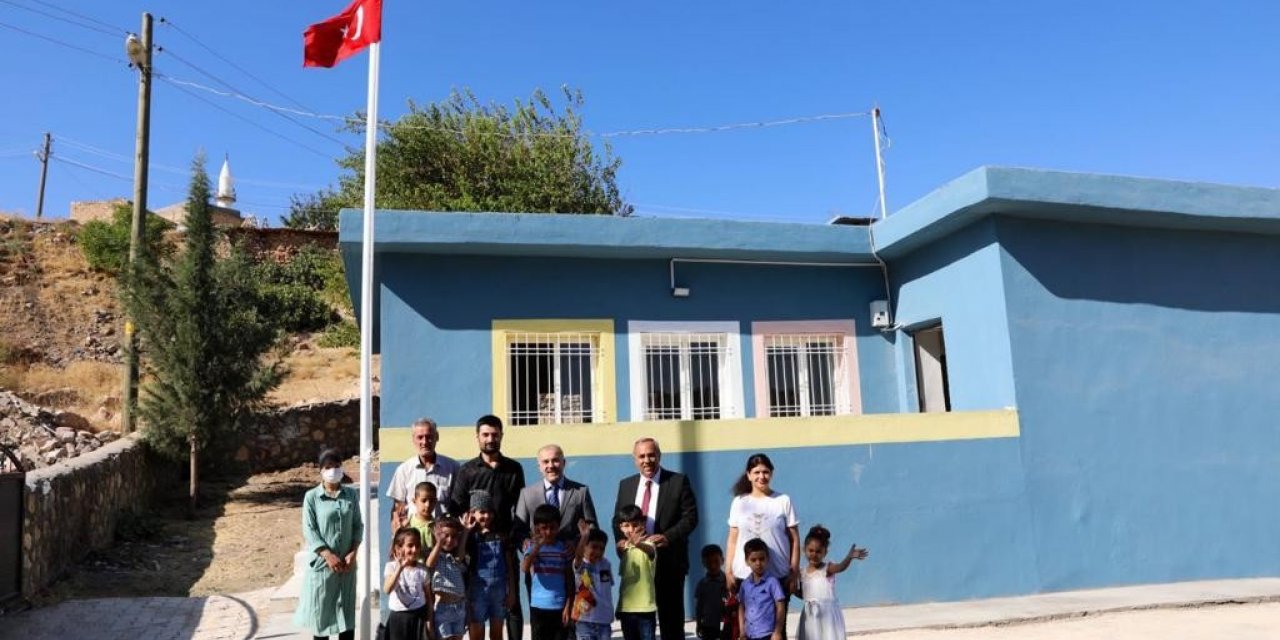 Mardin’de 19 yıldır kapalı olan köy okulu köy yaşam merkezine dönüştürüldü