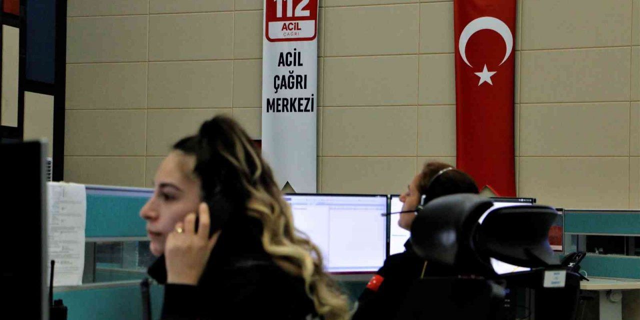 Denizli’de 112’ye 565 bin gereksiz çağrı yapıldı