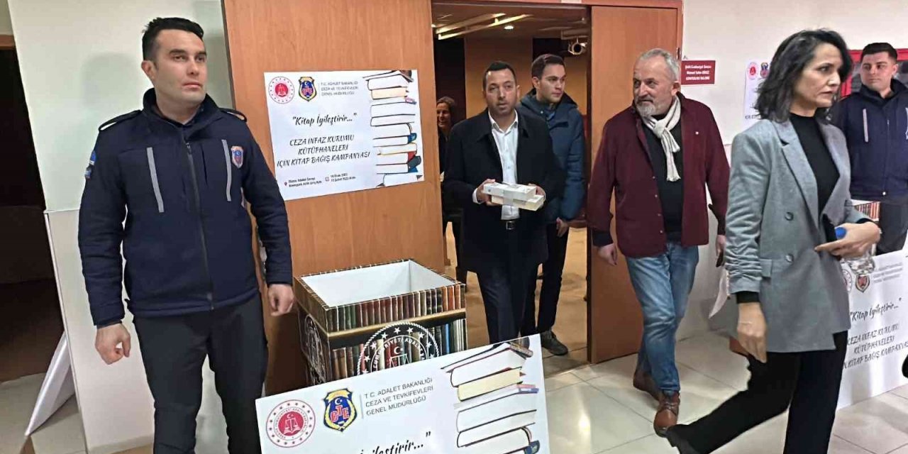 Düzce’deki cezaevine kütüphane kurulacak