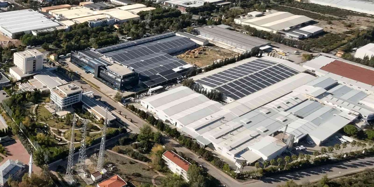 Antalya OSB’nin çatıları elektrik üretiyor