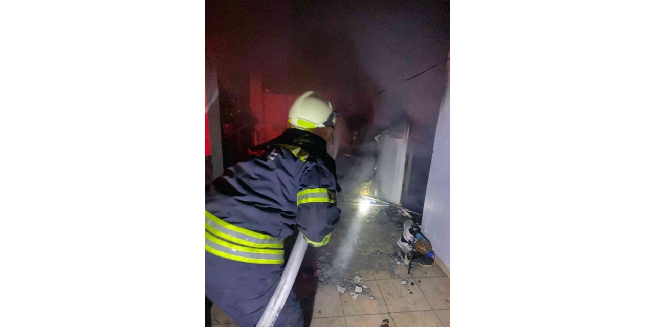 Ortaca’da ev yangını