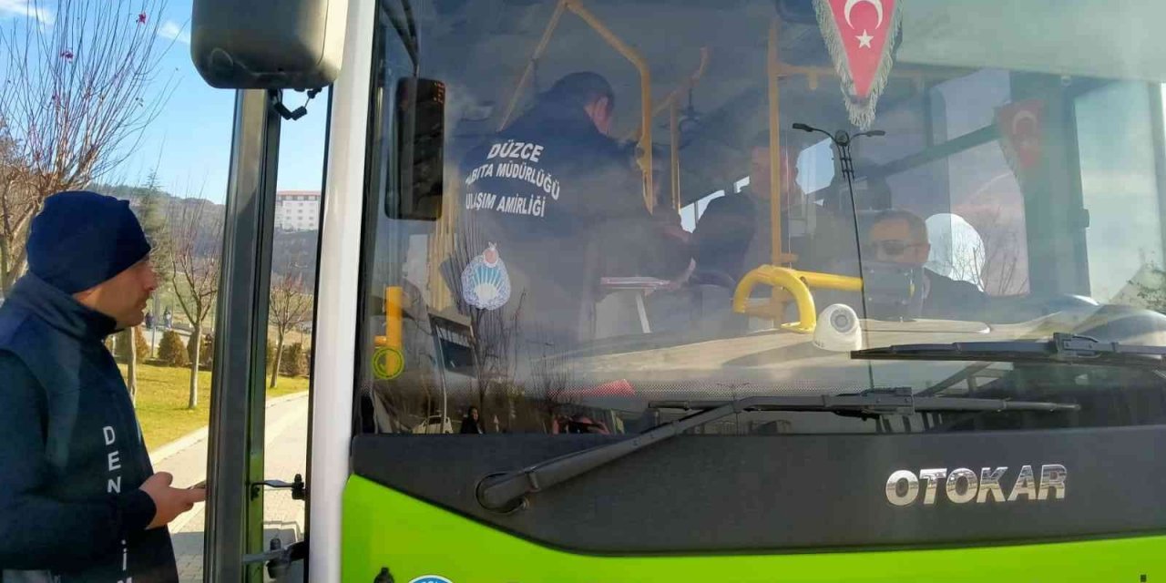 Okul servislerine denetim