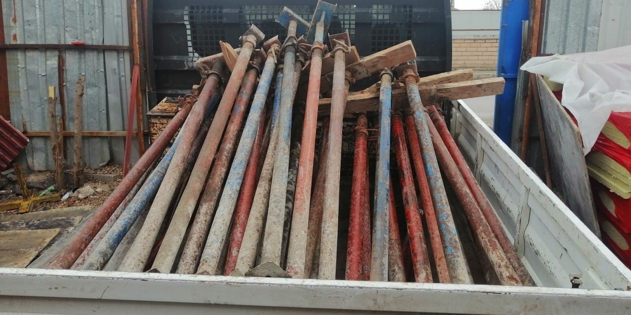 Şantiyeden çalınan inşaat malzemeleri hurdacıda ele geçirildi