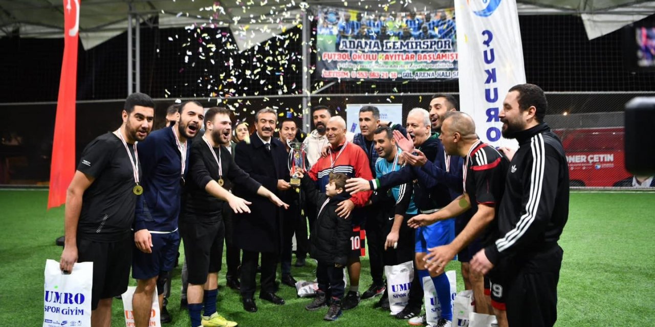 Çukurova Belediyesi Birimleri Arası Futbol Turnuvası sona erdi