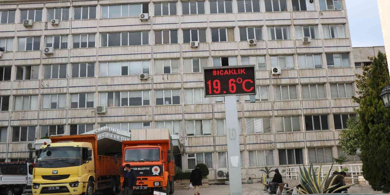 Samsun’da termometreler 19,6’yı gösterdi