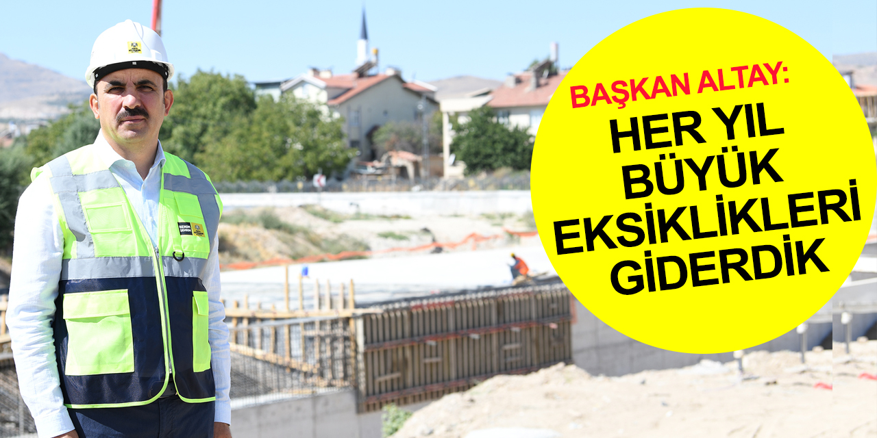 Konya Büyükşehir'den 2050 hazırlığı! 1 yılda 143 kilometre daha kanalizasyon şebekesi