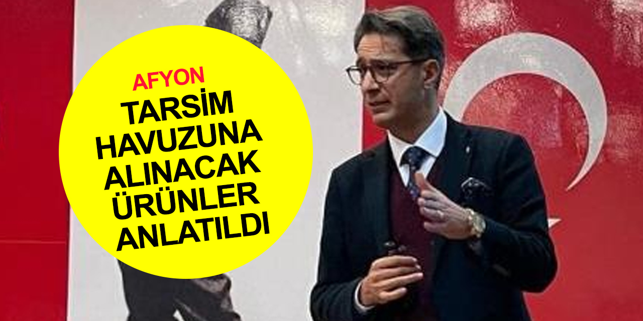 TARSİM Konya Bölge Müdürü Ünal, tarım sigortaları havuzuna alınacak ürünleri anlattı