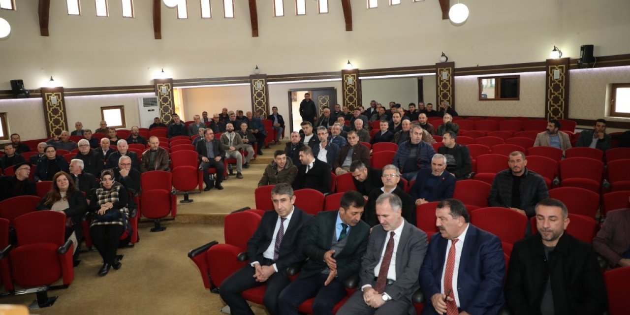 Çiftçilere tarımsal hibe destekleri anlatıldı