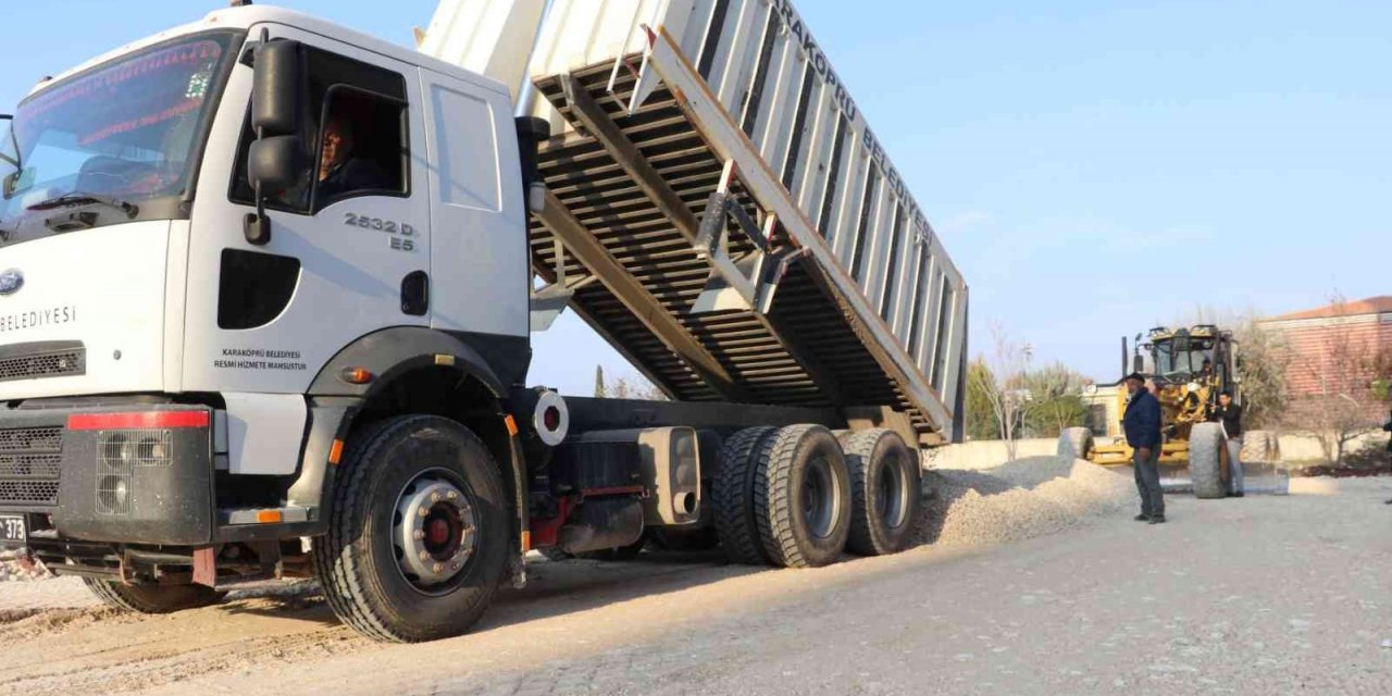 Karaköprü’ye yeni yollar kazandırılıyor