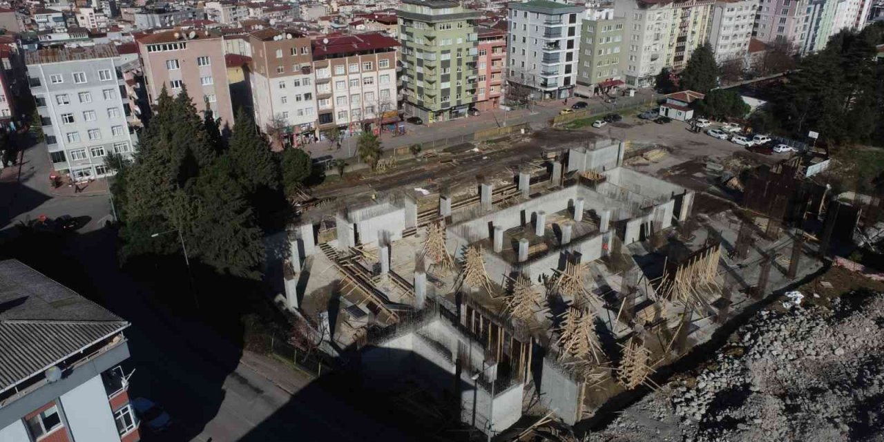İlkadım Spor Kompleksi’nde çalışmalar hızlandı
