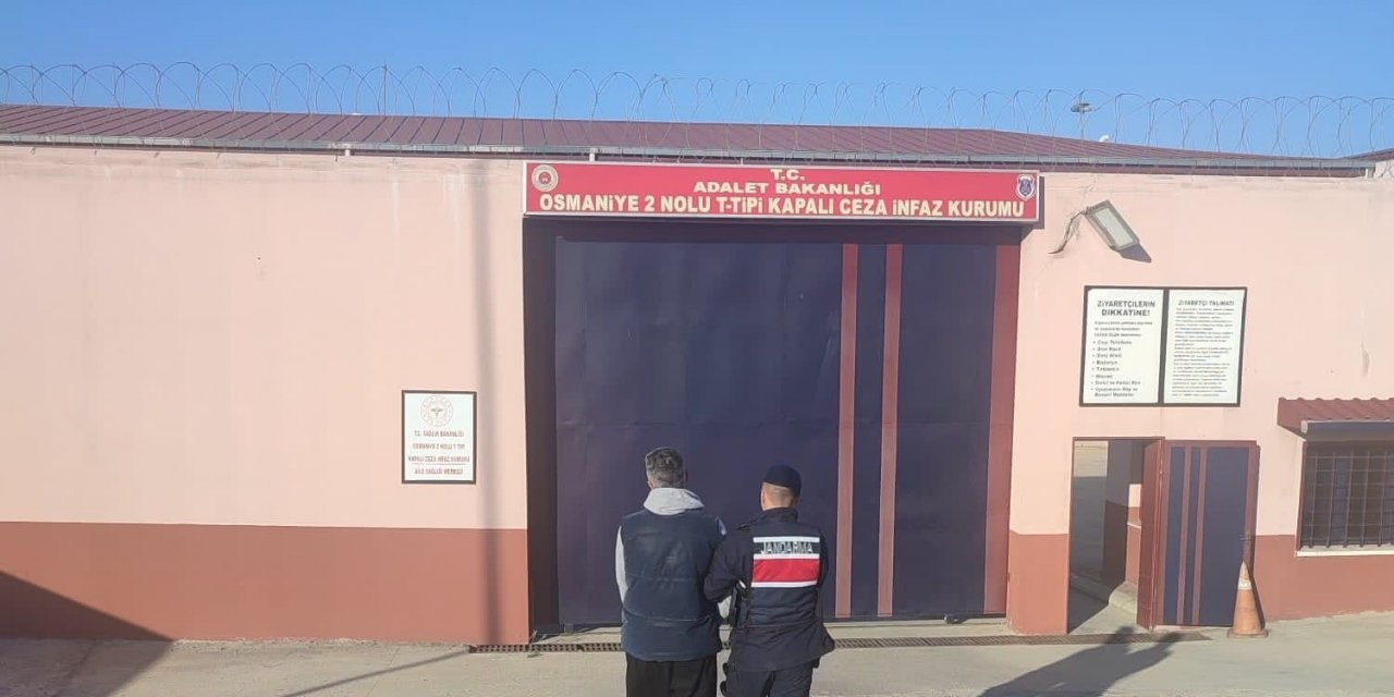 Osmaniye’de 4 yıl 2 ay hapis cezasıyla aranan hükümlü yakaladı