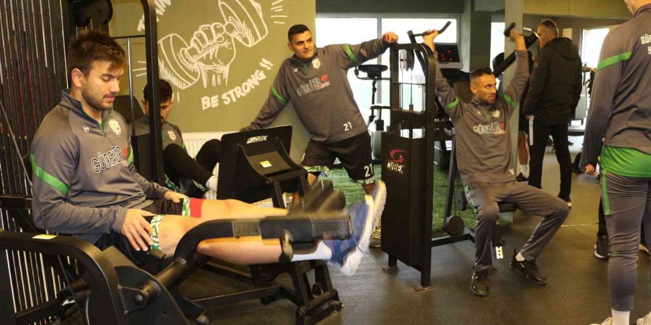 Yeşilçınarspor kuvvet çalıştı