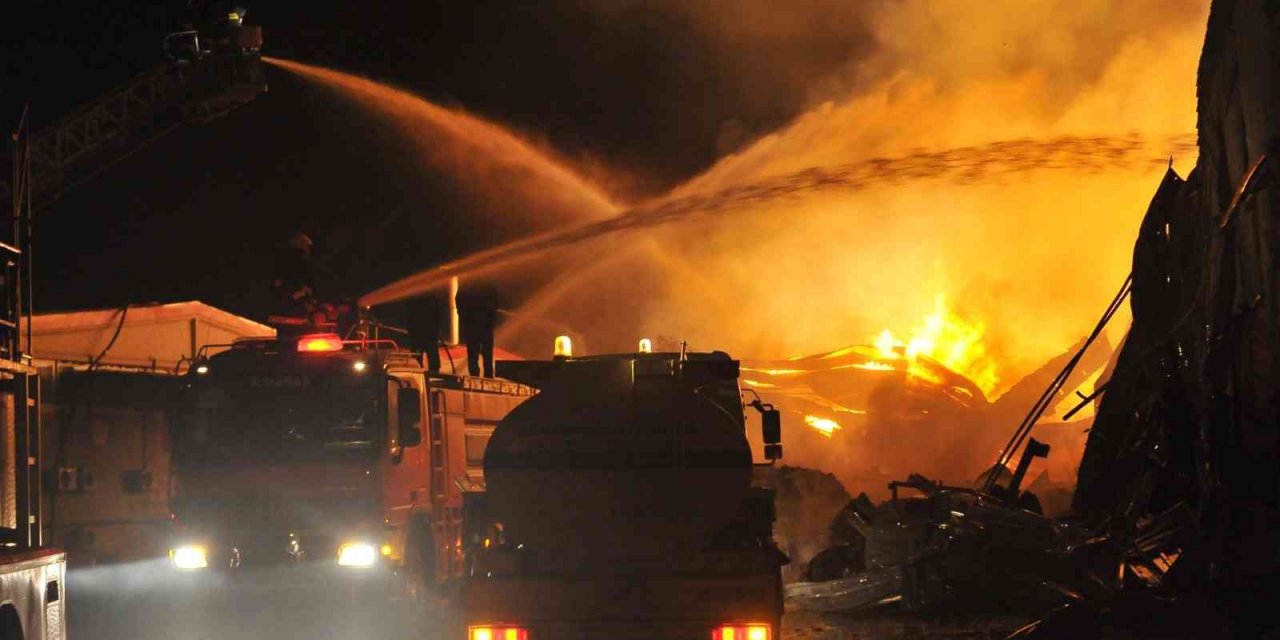 Kahramanmaraş itfaiyesi 7 bin 429 olaya müdahale etti