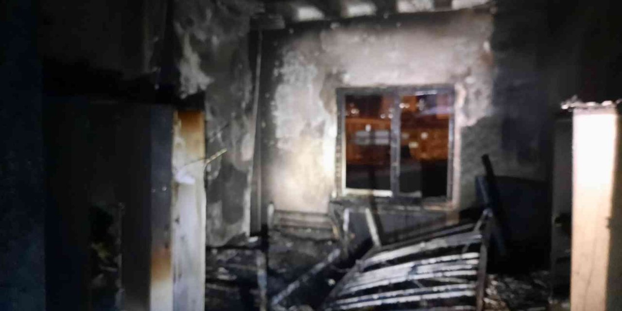 Mardin’de geceyi alevler aydınlattı