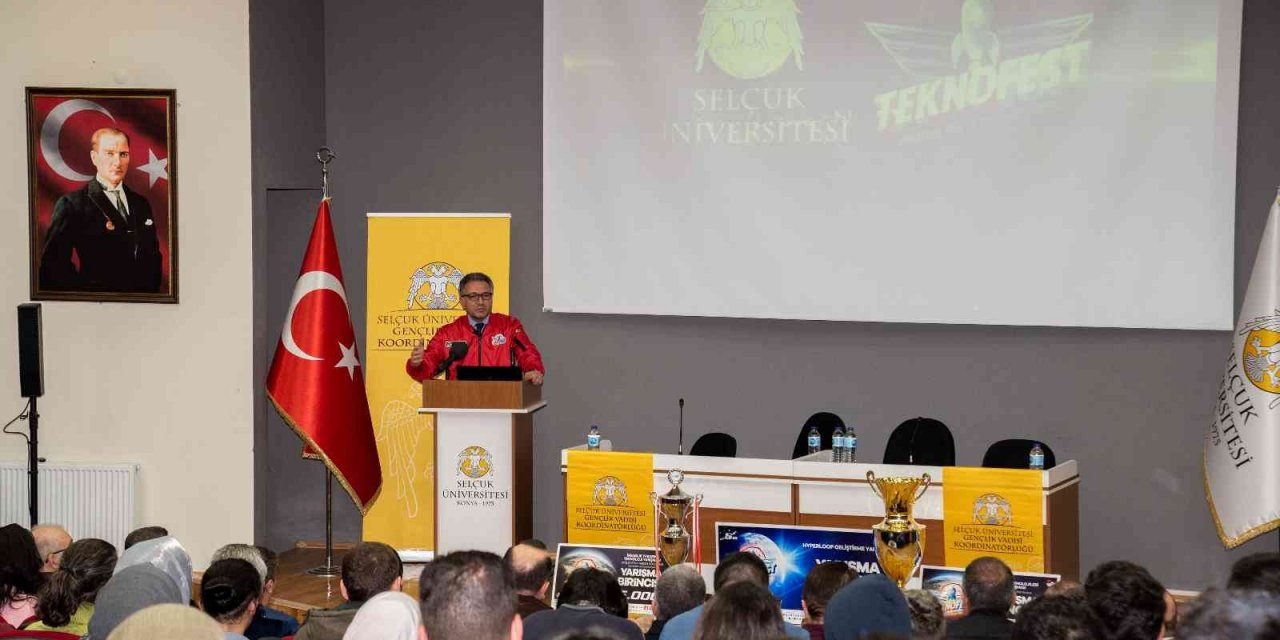 Konya haber! SÜ’de “TEKNOFEST 2023 Öğrenci Buluşması” düzenlendi