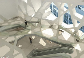 16 katlı spor salonlu camii