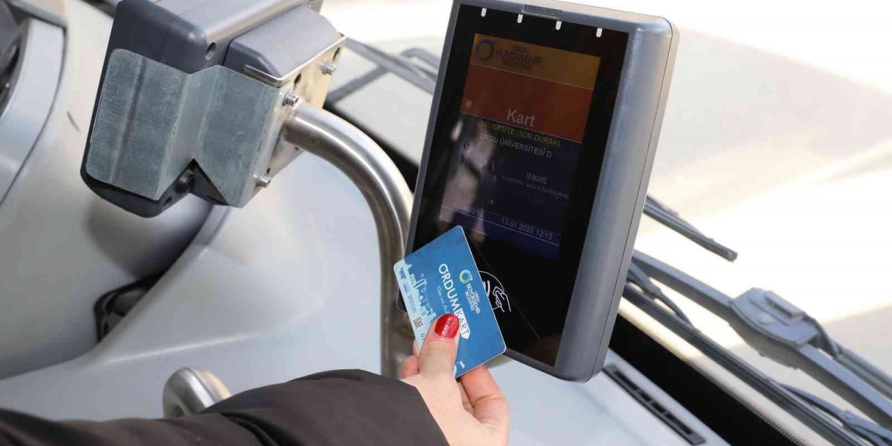 Ordu’da toplu taşımada yüzde 48 öğrenci indirimi