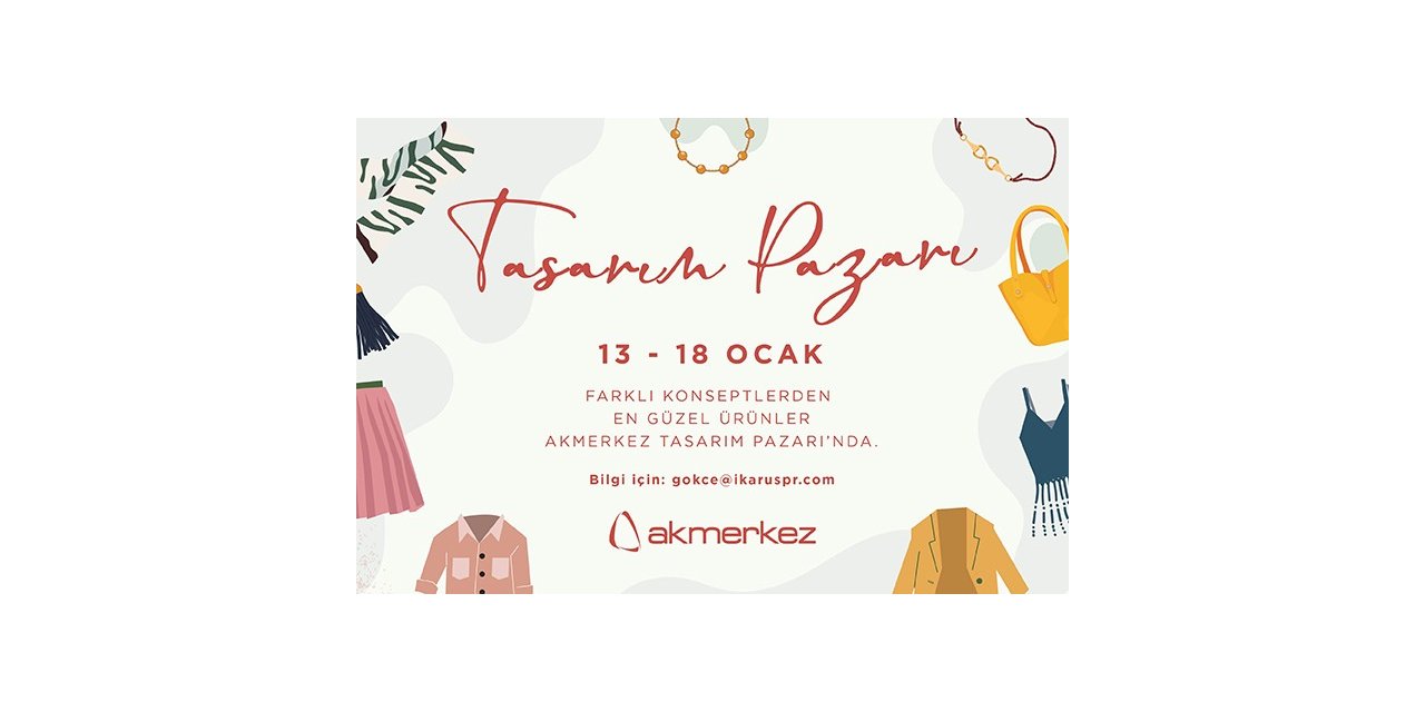 Akmerkez Tasarım Pazarı başladı