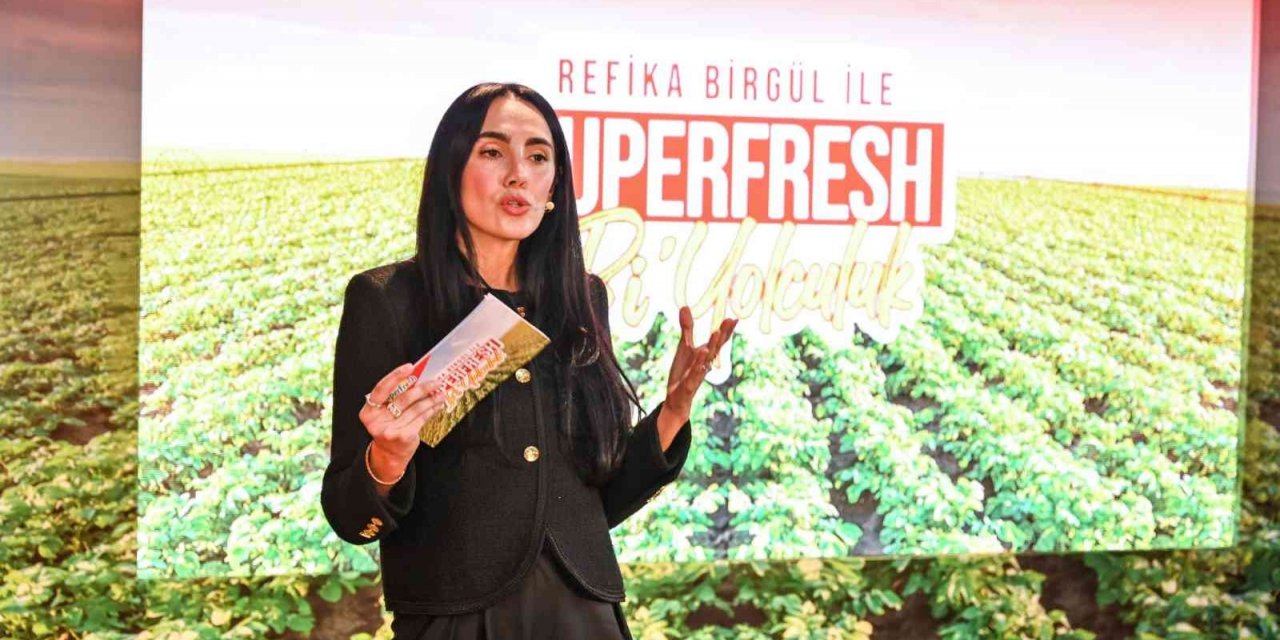 Dondurulmuş gıdanın tarladan tabaklara yolculuğunu şef Refika Birgül anlatacak