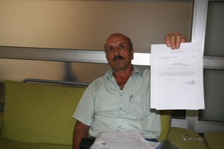 Hukuk savaşını kazandı, belediyeye takıldı