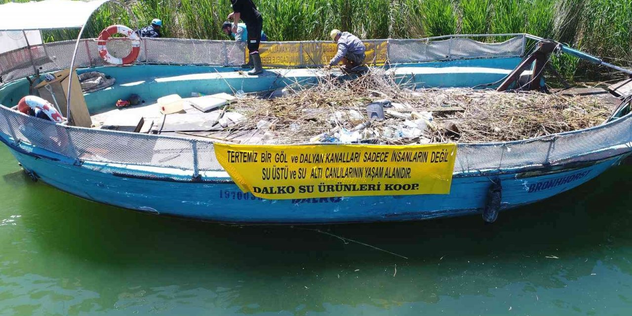 Atıklar, Köyceğiz Gölü ile Dalyan kanallarında tehlike oluşturuyor