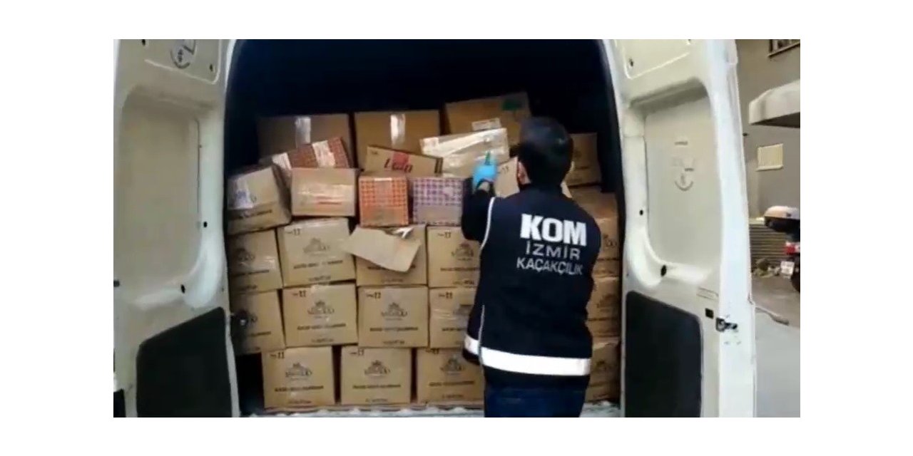 Araç içerisinde 1 tondan fazla sahte etil alkol çıktı