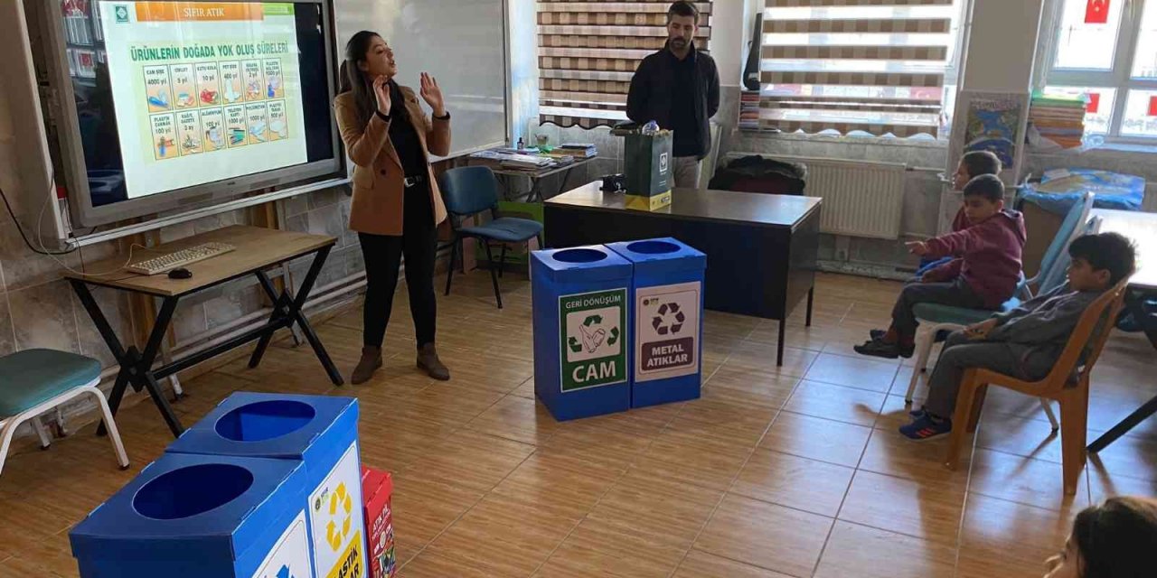 Osmaniye Belediyesi öğrencilere sıfır atık eğitimi veriyor