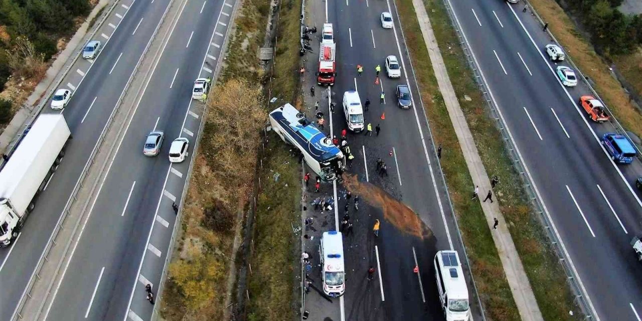 Türkiye’nin bir yıllık kaza bilançosu: 2 bin 282 can kaybı