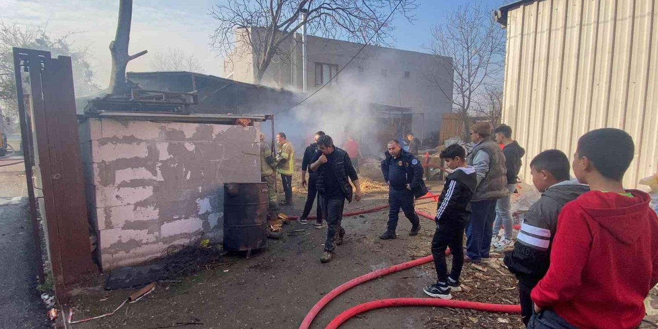 Bursa’da korkutan yangın
