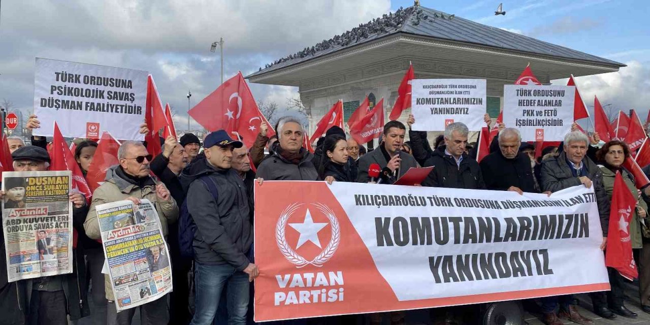 Kemal Kılıçdaroğlu’nun alkış tepkisine Vatan Partisi’nden basın açıklaması