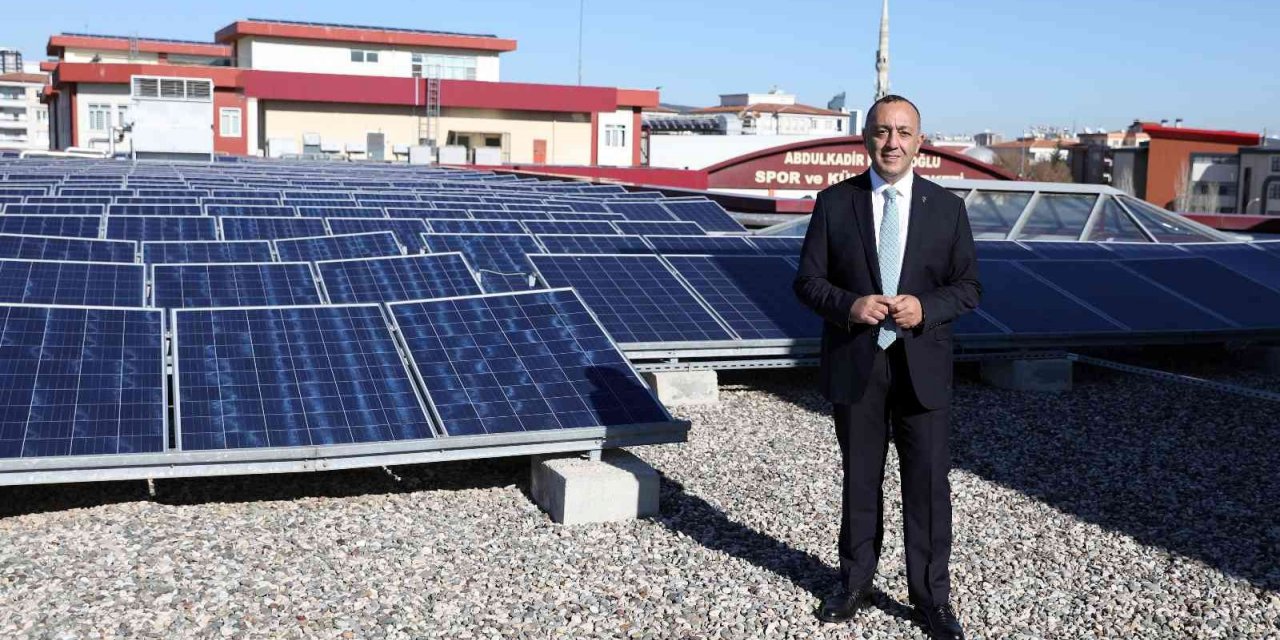 SANKO Okulları enerjisini güneşten karşılıyor