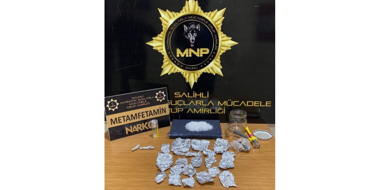 Manisa’da düzenlenen uyuşturucu operasyonunda 1 kişi tutuklandı