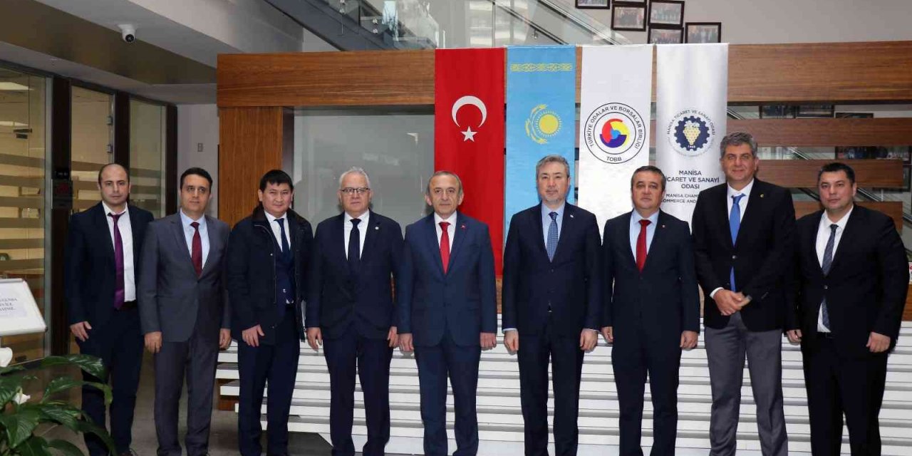Manisa ile Kazakistan arasındaki ticari ilişkiler gelişecek