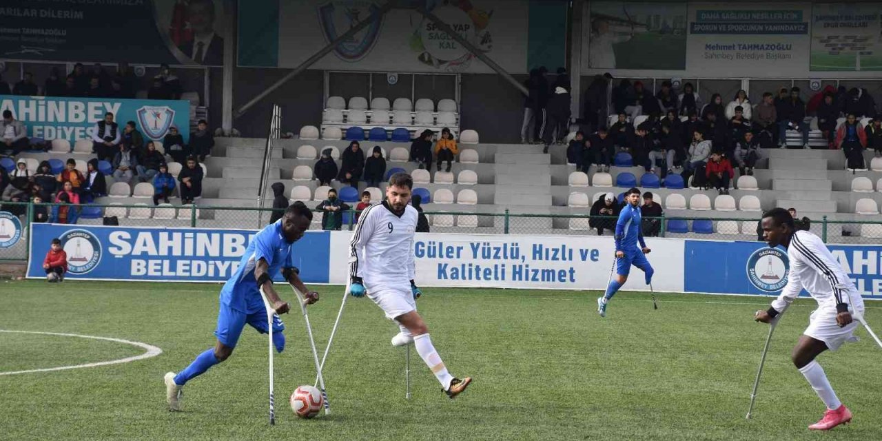 Şahinbey Ampute çıkışını sürdürüyor: 5-0