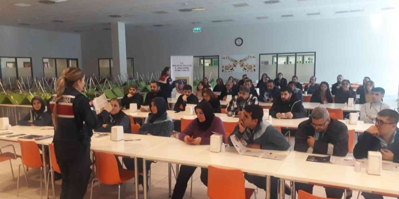 Jandarmadan kadına el kalkmaz eğitimi