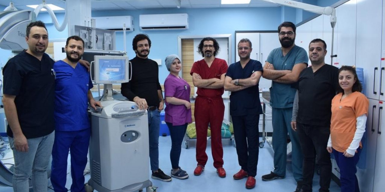 Kalp çarpıntısı bulunan hasta başarı operasyonla sağlığına kavuştu