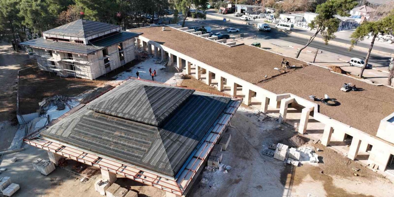 Uncalı Kent Mezarlığı düzenlemesi sona geldi