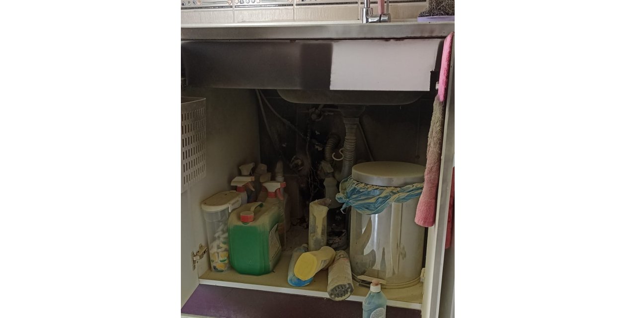 İkamet yangını paniğe neden oldu