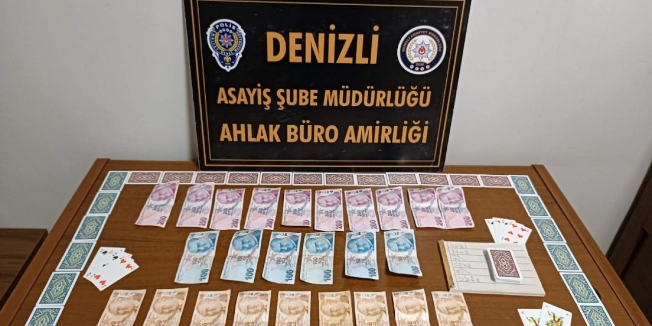 Denizli’de kumar ve fuhşa geçit verilmedi