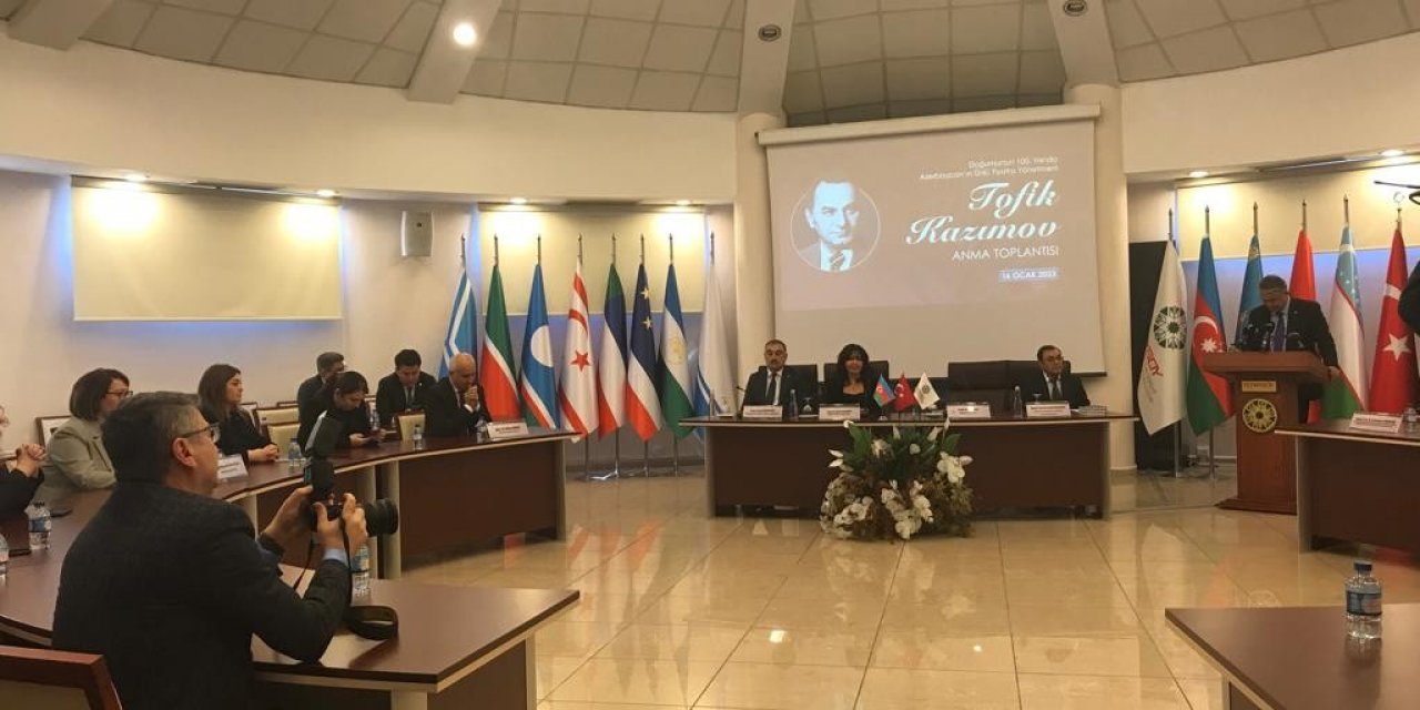 Tofik Kazımov’un doğumunun 100’üncü yılı dolayısıyla anma toplantısı düzenlendi