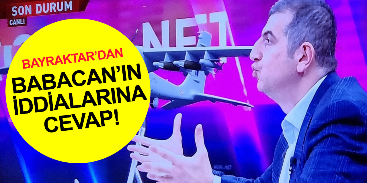 BAYKAR CEO'su Bayraktar'dan Babacan'ın sözlerine cevap: Böyle iftiralar ile karşılaşacağımızı beklemezdik