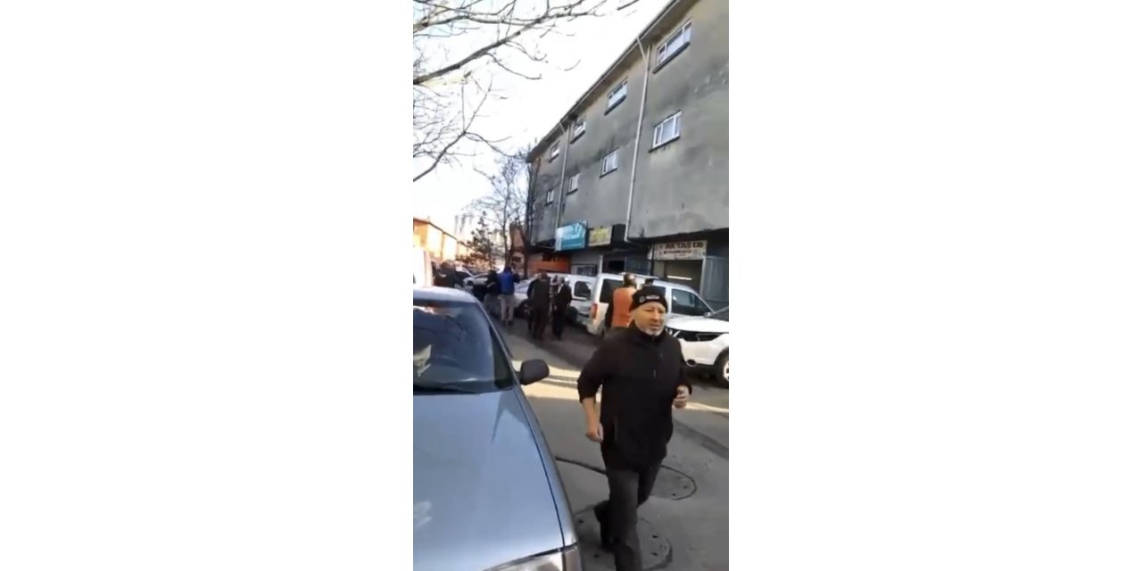 Ümraniye’deki silahlı çatışmanın yeni görüntüleri ortaya çıktı: Vatandaşların panik anları kamerada