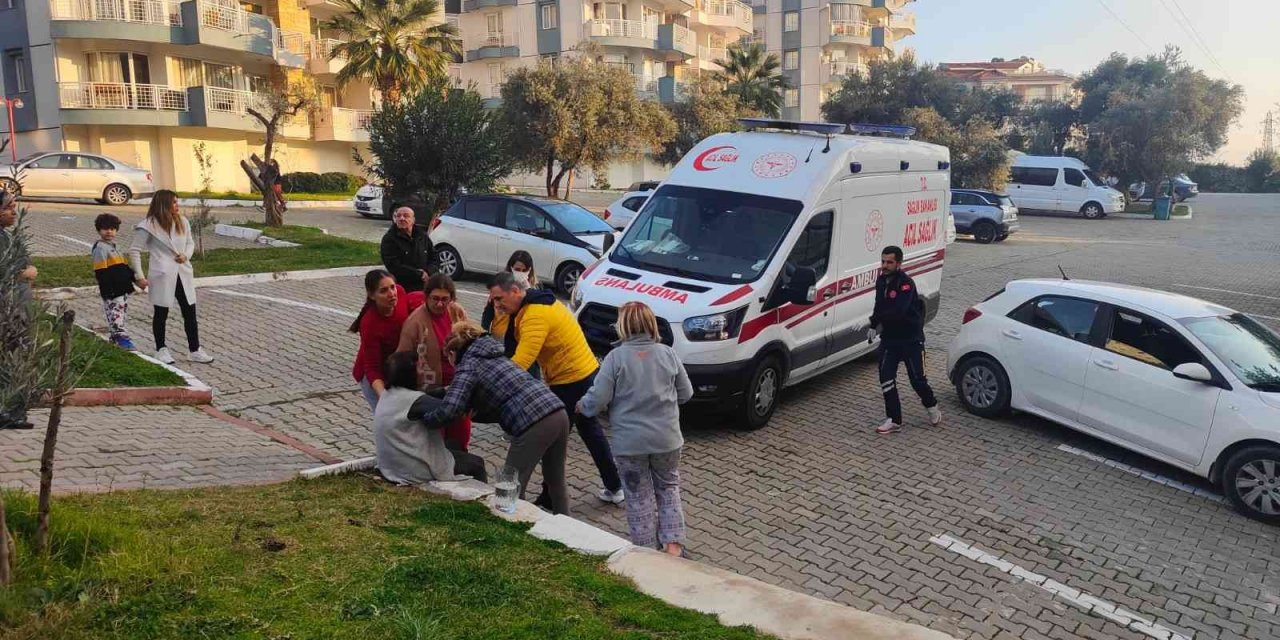 Elektrikli sobadan çıkan yangında bir ev küle döndü