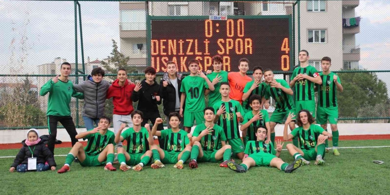 Denizlispor, U15’de Uşakspor’u 4’ledi