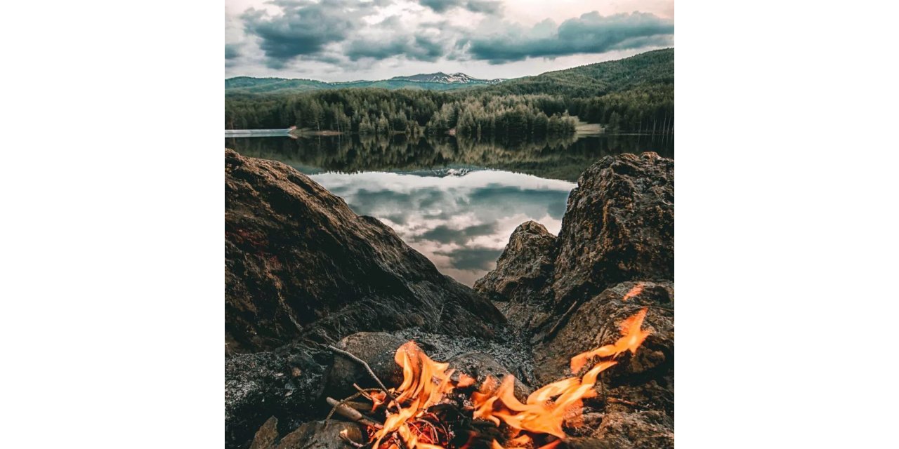 Akdağ Tabiat Parkı kış manzarası büyük beğeni gördü