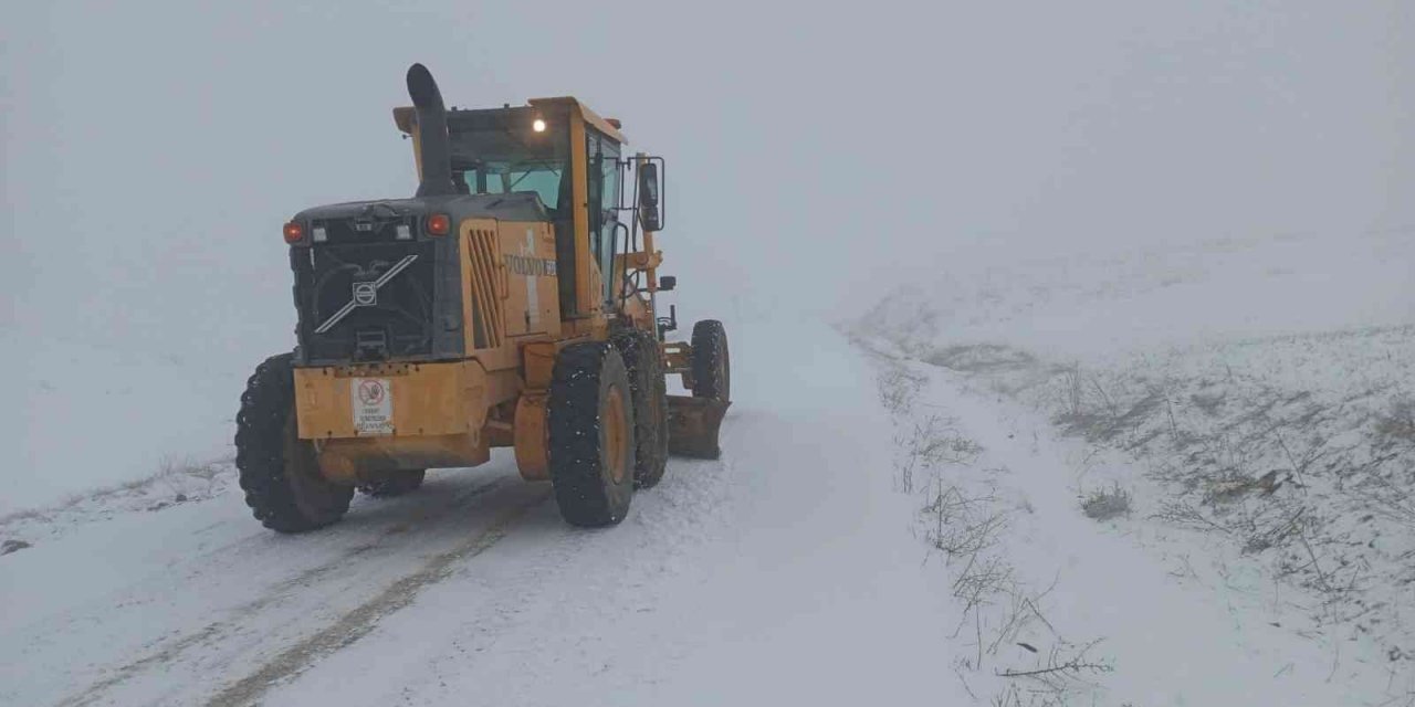 Kahramanmaraş’ta karla mücadele